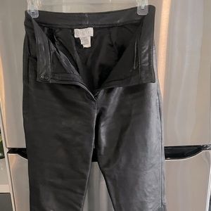 Leather pants